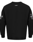 Pro Standard Los Angeles Dodgers Script Winners Circle Drop Shoulder Black Crewneck