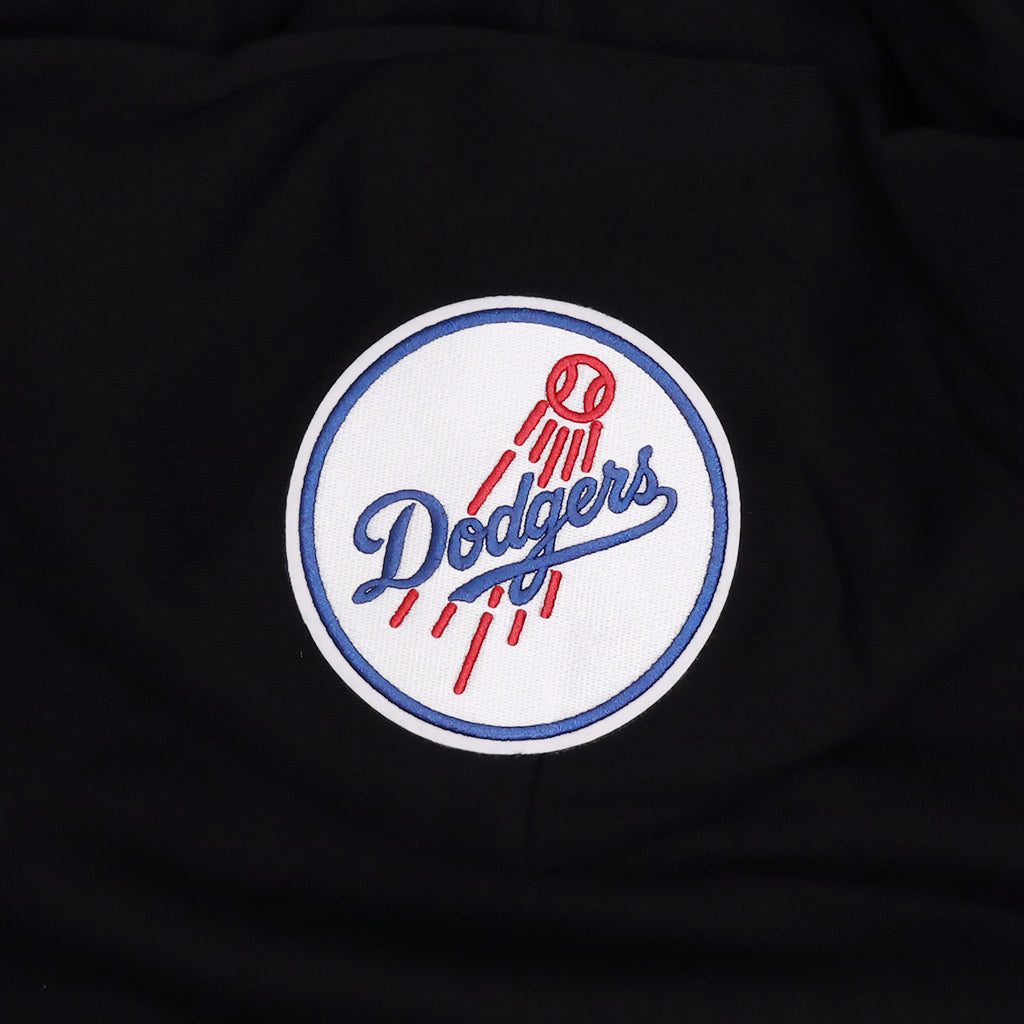 Pro Standard Los Angeles Dodgers Script Winners Circle Drop Shoulder Black Hoody