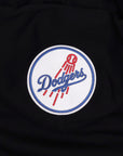 Pro Standard Los Angeles Dodgers Script Winners Circle Drop Shoulder Black Hoody