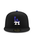 Los Angeles Dodgers Black LA Bleeds Blue SP 59Fifty Fitted