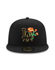 Los Angeles Dodgers California Poppy 60th Anniversary SP Black 59Fifty Fitted