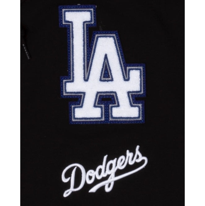New Era Los Angeles Dodgers Logo Select Black White Pullover Hoody