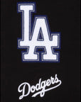 New Era Los Angeles Dodgers Logo Select Black White Crewneck Sweater