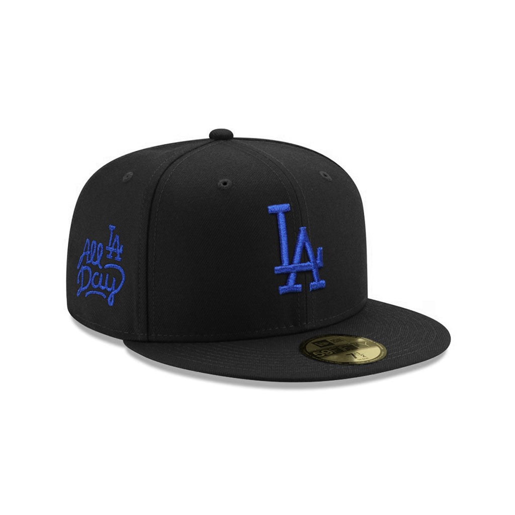 Los Angeles Dodgers Black On Royal Blue LA All Day SP 59Fifty Fitted