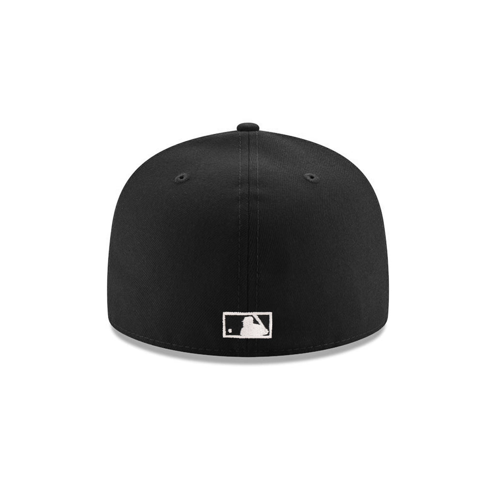 Los Angeles Dodgers Black On Peach 2020 World Series SP 59Fifty Fitted