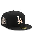 Los Angeles Dodgers Black On Peach 2020 World Series SP 59Fifty Fitted