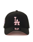 Los Angeles Dodgers Black On Pink 100th Anniversary SP 9Forty A-Frame Snapback