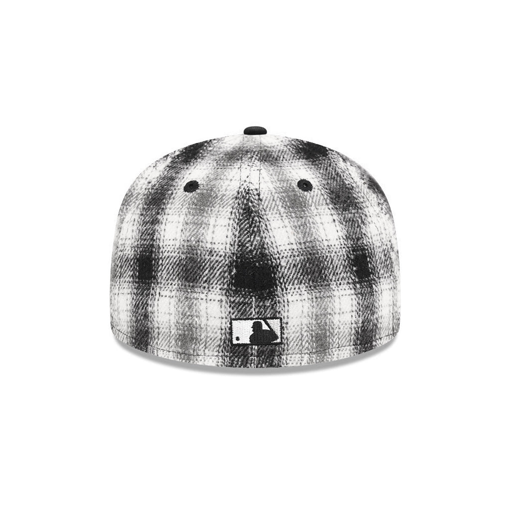 Los Angeles Dodgers Black White Plaid Dodger Stadium 40th Anniversary SP Blue 59Fifty Fitted