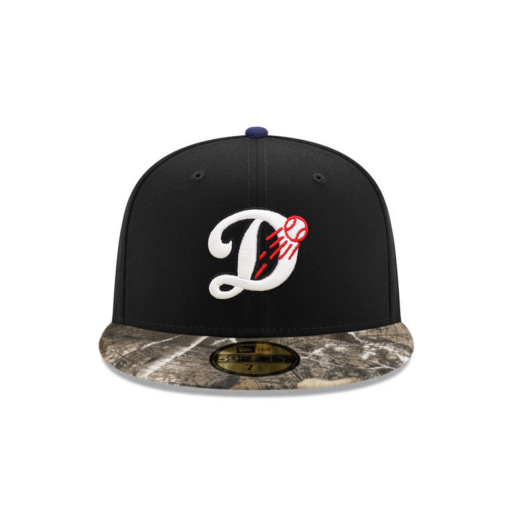 Los Angeles Dodgers Black Real Tree 40th Anniversary SP 59Fifty Fitted