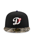 Los Angeles Dodgers Black Real Tree 40th Anniversary SP 59Fifty Fitted