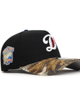 Los Angeles Dodgers Black Real Tree 40th Anniversary SP 9Forty A-Frame Snapback