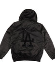 Starter Los Angeles Dodgers Blacked Out Varsity Lightweight Hooded Jacket