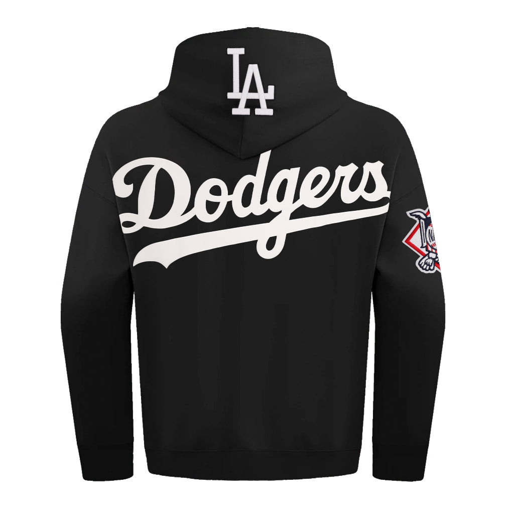 Pro Standard Los Angeles Dodgers Playback Drop Shoulder Black Hoody