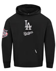 Pro Standard Los Angeles Dodgers Playback Drop Shoulder Black Hoody