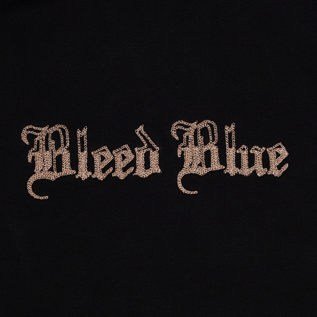New Era Los Angeles Dodgers Bleeding Dodger Blue Heritage Black Hoody