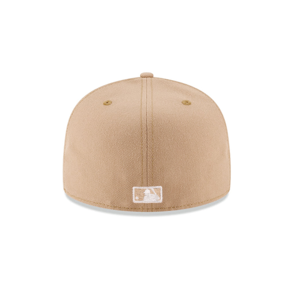 Los Angeles Dodgers Camel On White 59Fifty Fitted