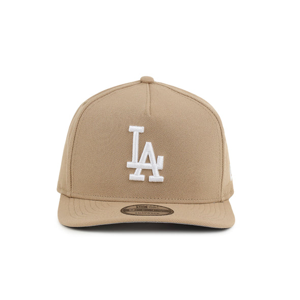 Los Angeles Dodgers Camel 9Fifty A-Frame Snapback