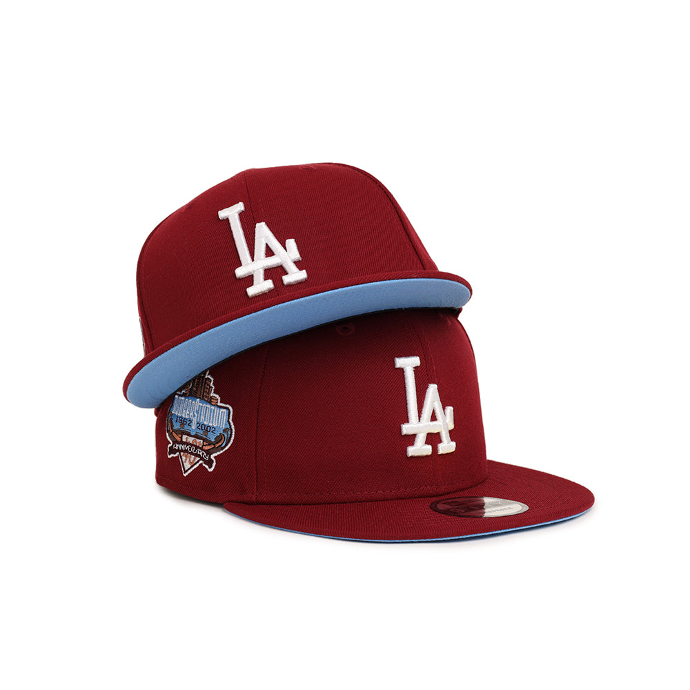 Los Angeles Dodgers Cardinal Dodger Stadium 40th Anniverary SP 9Fifty Snapback
