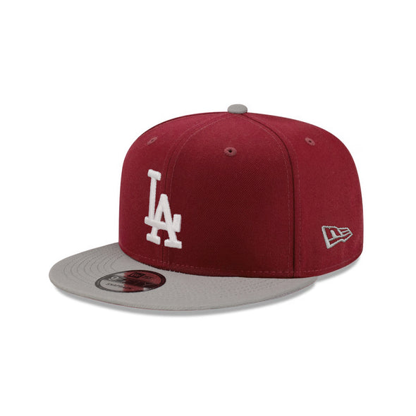 Los Angeles Dodgers Cardinal Grey 2 Tone 9Fifty Snapback Cap