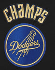 Pro Standard Los Angeles Dodgers 8 Time 2024 World Series Champions Black Pullover Hoody