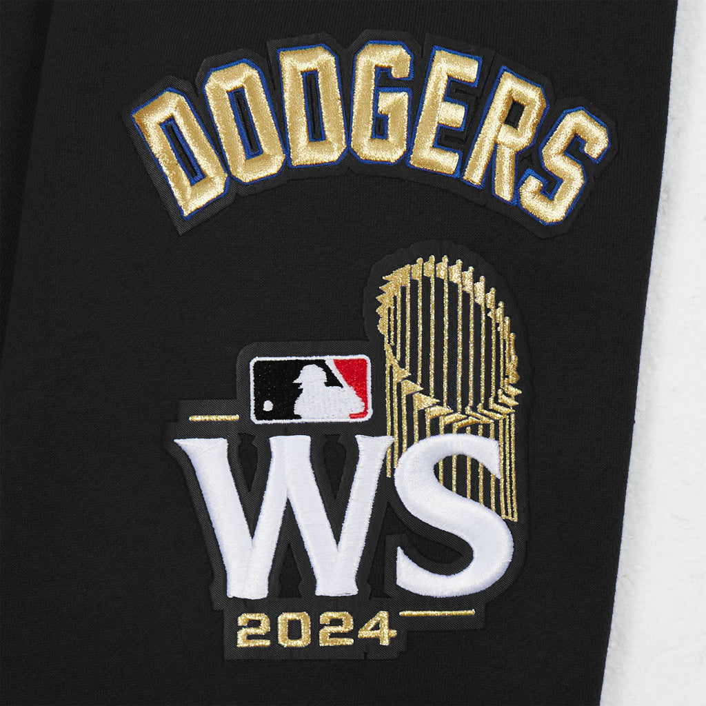 Pro Standard Los Angeles Dodgers 8 Time 2024 World Series Champions Black Pullover Hoody