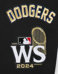 Pro Standard Los Angeles Dodgers 8 Time 2024 World Series Champions Black Pullover Hoody