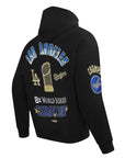 Pro Standard Los Angeles Dodgers 8 Time 2024 World Series Champions Black Pullover Hoody