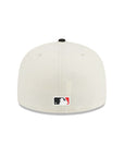 Los Angeles Dodgers Chrome Black 2 Tone 50th Anniversary SP 59Fifty Fitted