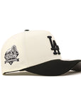 Los Angeles Dodgers Chrome Black 2 Tone 2024 World Series Champions SP 9Forty A-Frame Snapback