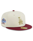 Los Angeles Dodgers Chrome Cardinal 2 Tone 100th Anniversary SP 59Fifty Fitted