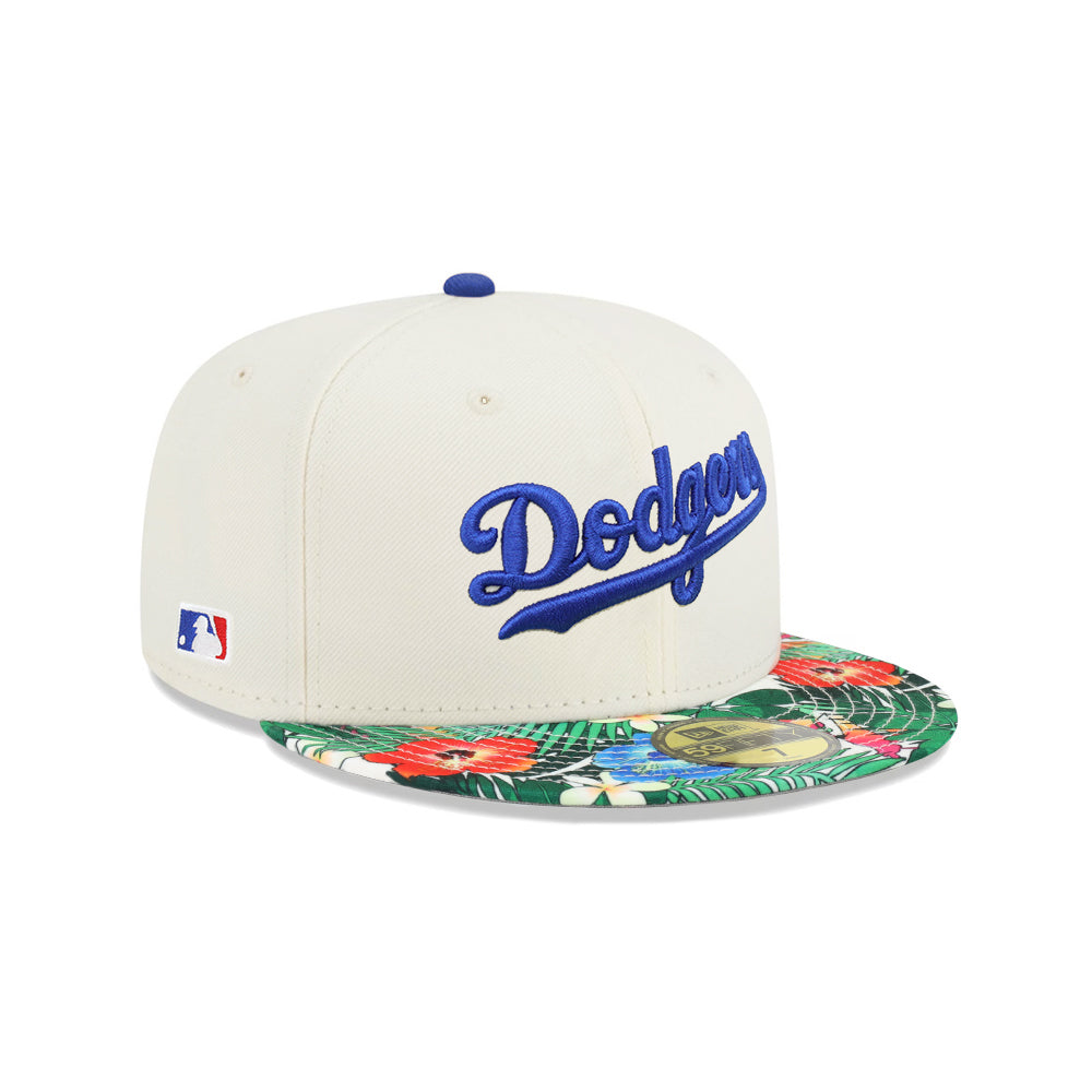 Los Angeles Dodgers Chrome Floral 2 Tone MLB Batterman SP 59Fifty Fitted
