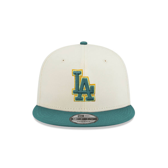 Los Angeles Dodgers Chrome Green 2 Tone 40th Anniversary SP 9Fifty Snapback