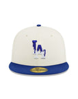 Los Angeles Dodgers Chrome Royal Bleeds Blue SP 59Fifty Fitted