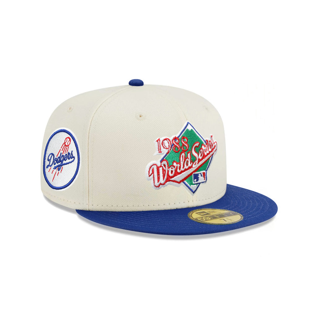 Los Angeles Dodgers 1988 World Series Chrome Royal 2 Tone Alternate Logo SP 59Fifty Fitted