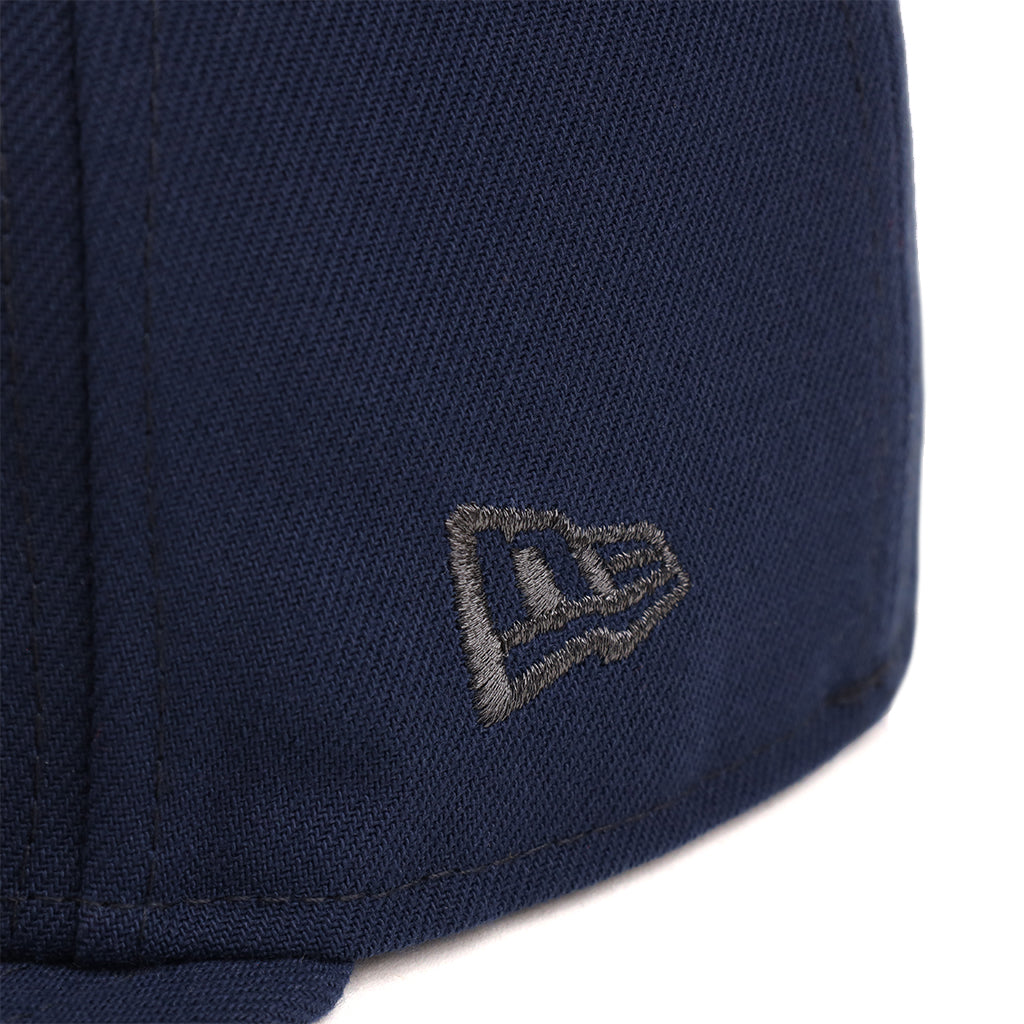 Los Angeles Dodgers City Connect 2025 World Series Champions Side Patch Navy Blue 59Fifty Fitted