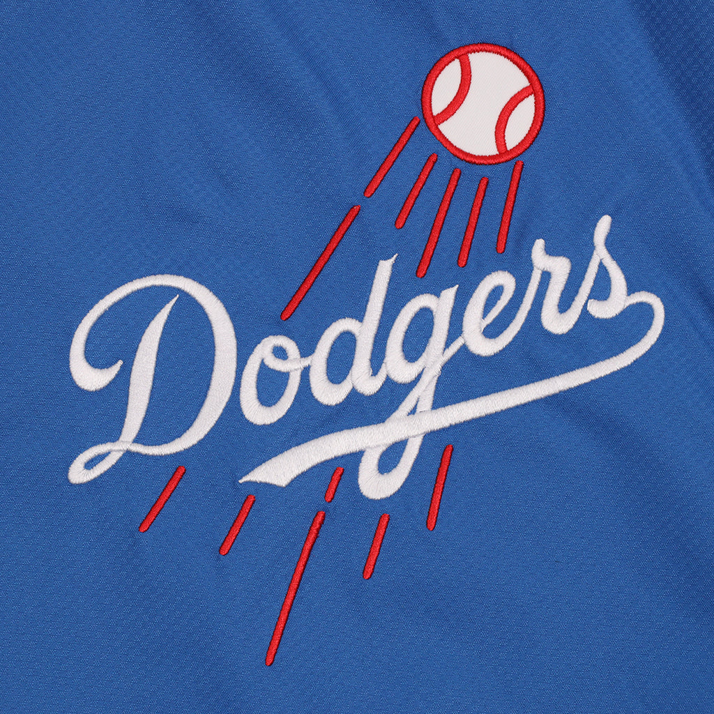 Mitchell &amp; Ness Los Angeles Dodgers Royal Hooded Coaches Jacket