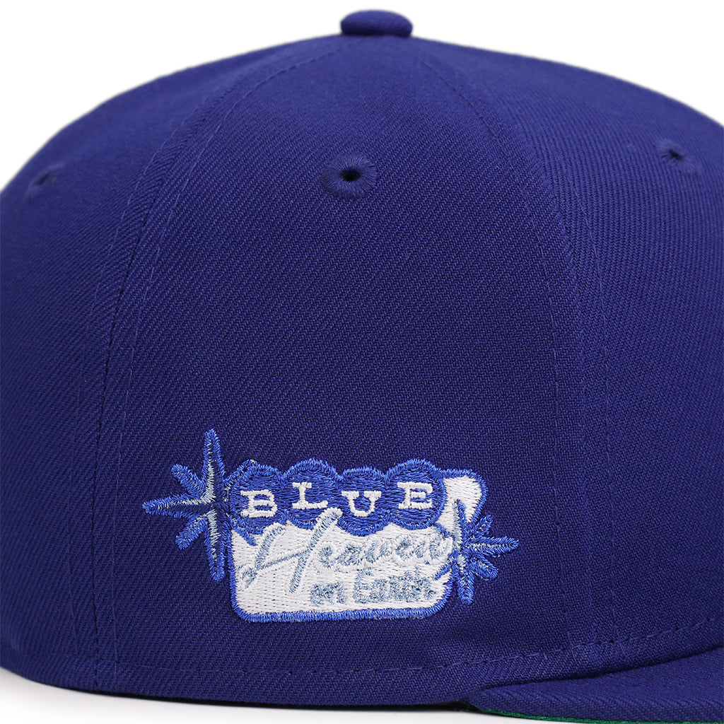 Los Angeles Dodgers Royal On White Blue Heaven On Earth SP 59Fifty Fitted