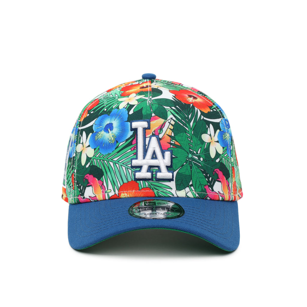Los Angeles Dodgers Floral 2 Tone Stadium 60th Anniversary SP 9Forty A-Frame Snapback