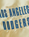 Mitchell & Ness Los Angeles Dodgers Lightweight Gold Satin Jacket