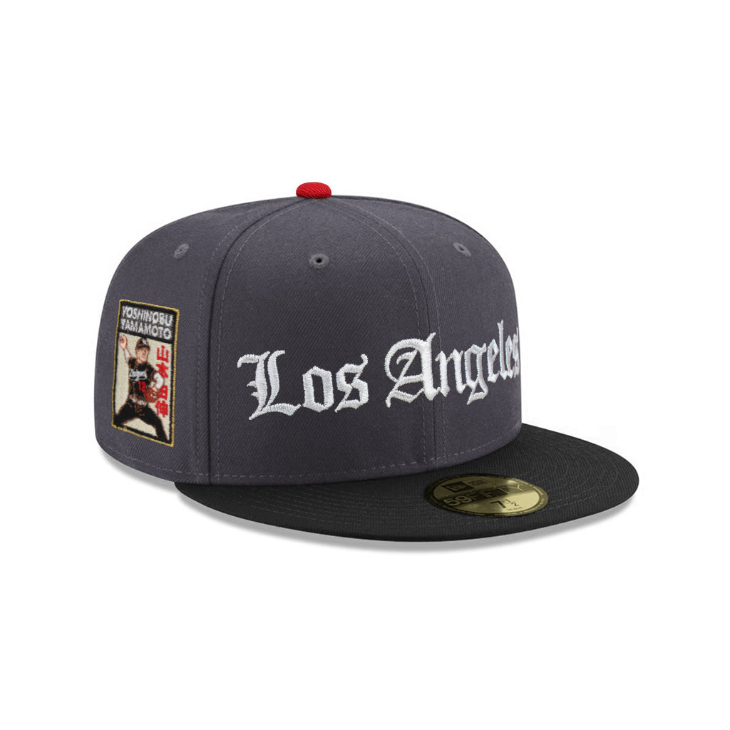 Los Angeles Dodgers Graphite Black Yoshinobu Yamamoto SP 59Fifty Fitted