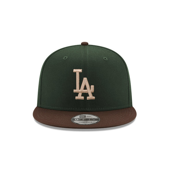 Los Angeles Dodgers Green Brown 2 Tone 100th Anniversary SP 9Fifty Snapback