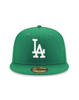Los Angeles Dodgers Kelly Green On White 59Fifty Fitted