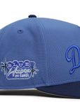 Los Angeles Dodgers 2 Tone Blue Heaven On Earth SP 9Fifty A-Frame Snapback