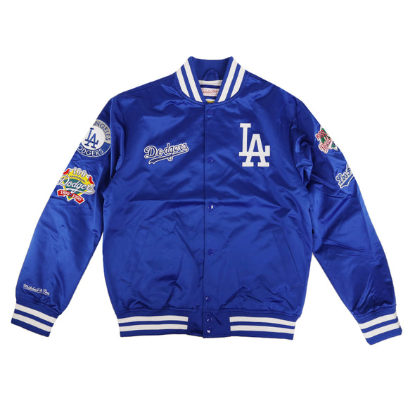 Mitchell & Ness Los Angeles Dodgers City Collection Lightweight Royal Satin Jacket