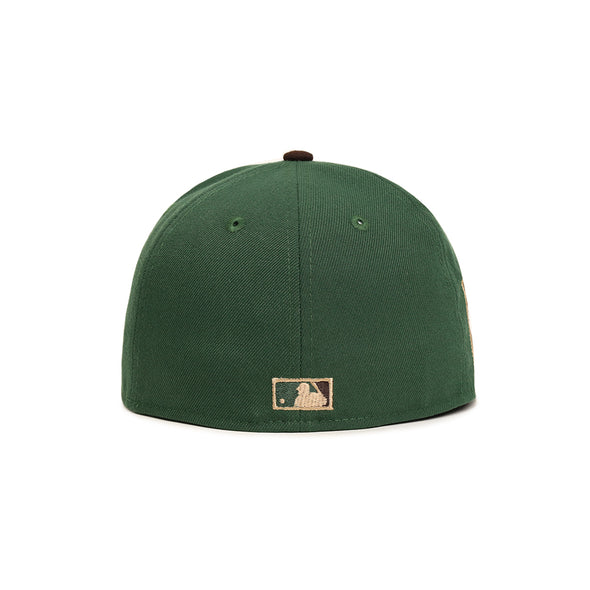 Los Angeles Dodgers Green Brown 2 Tone Jackie Robinson 75th Anniversary SP 59Fifty Fitted