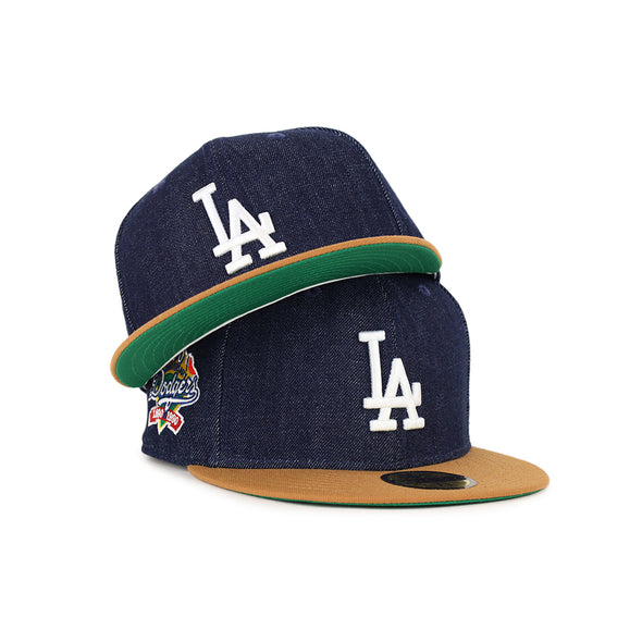 Los Angeles Dodgers Denim Bronze 2 Tone 100th Anniversary SP 59Fifty Fitted
