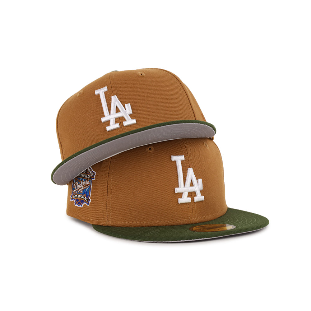 Los Angeles Dodgers Bronze Green 2 Tone 40th Anniversary SP 59Fifty Fitted