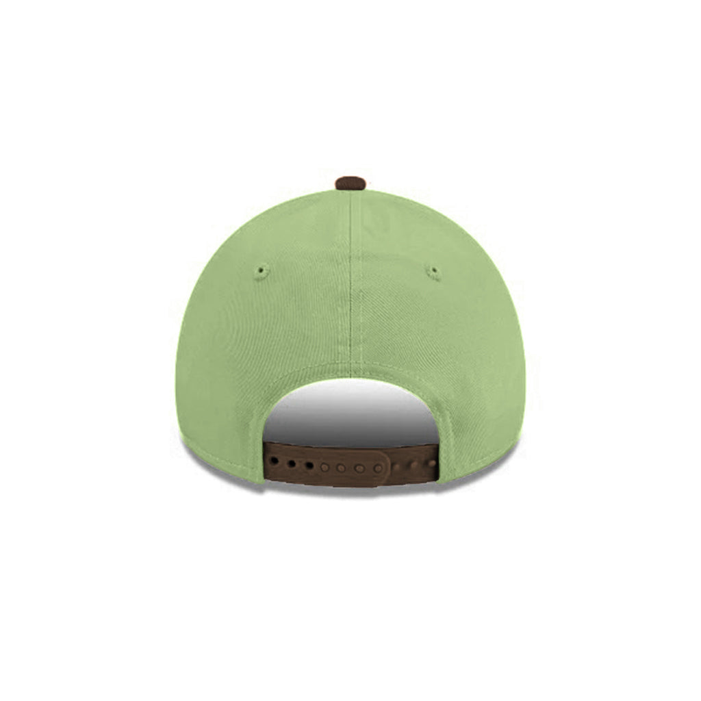 Los Angeles Dodgers Matcha Green Walnut 2 Tone Tokyo Series SP 9Forty A-Frame Snapback