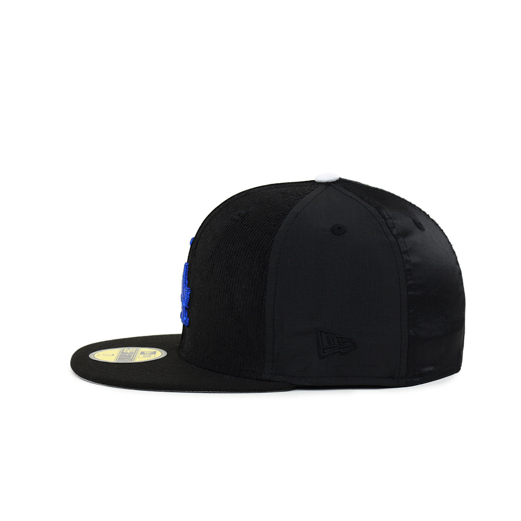 Los Angeles Dodgers Black Multi-Fabric 60th Anniversary SP 59Fifty Fitted