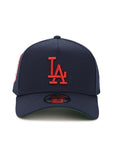 Los Angeles Dodgers Navy Blue On Red 1984 Olympics SP 9Forty A-Frame Snapback